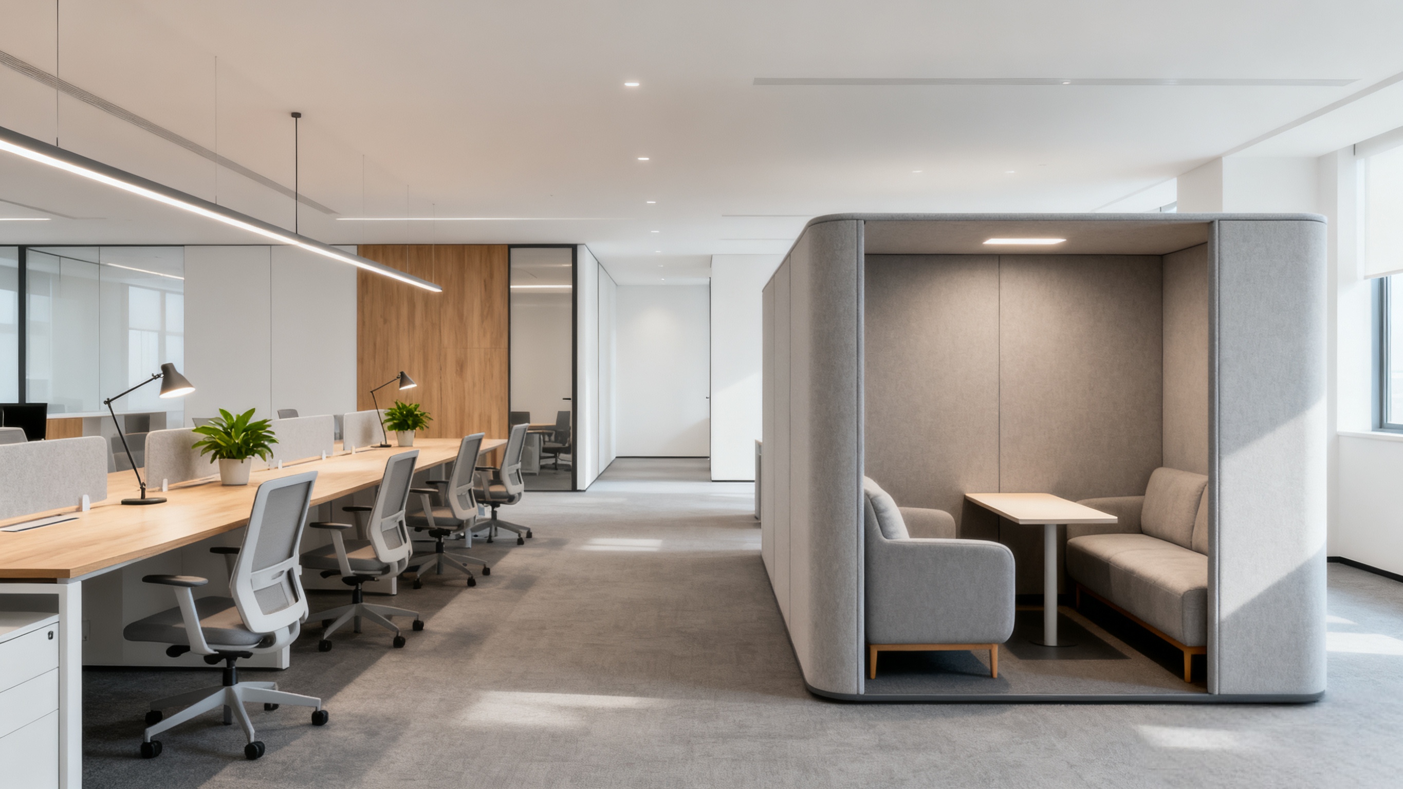  如何打造一個兼顧協作與專注的混合辦公空間？