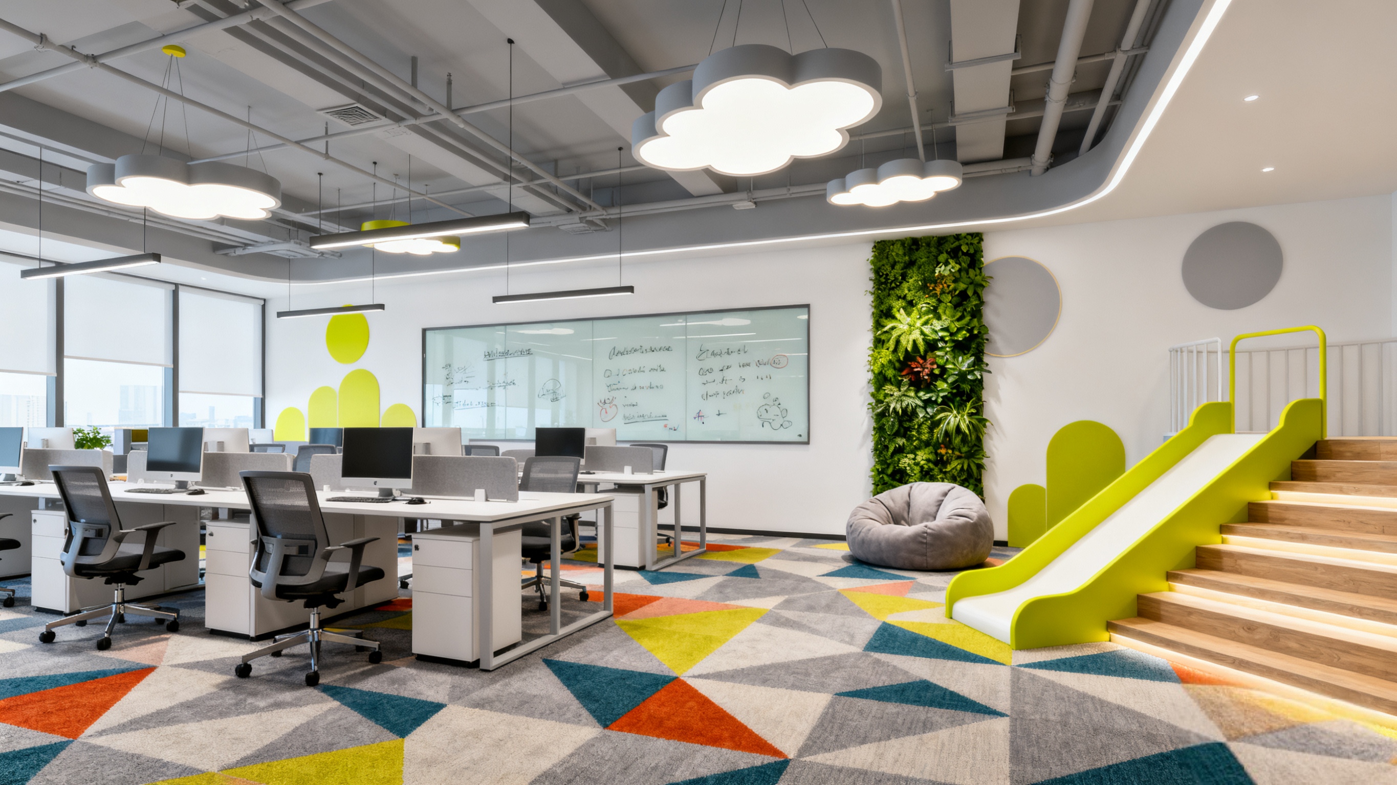 當辦公室變成“靈感游樂場”，創意根本停不下來